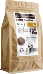 Café Moulu - Pure Origine - Brésil Santos 100% Arabica