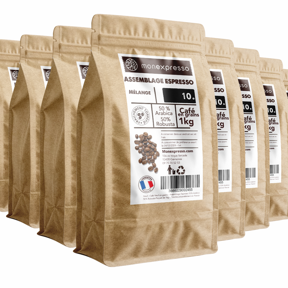 Café En Grains - Assemblage - Espresso 50% Arabica 50% Robusta
