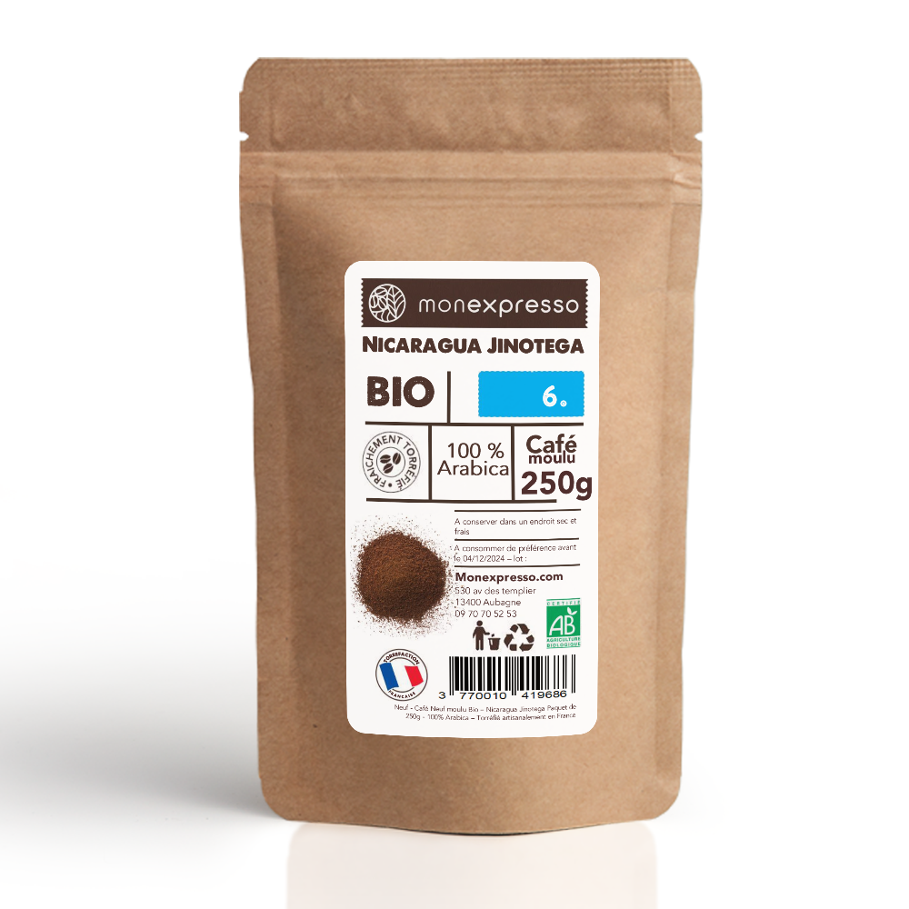 Café Moulu Bio Nicaragua Jinotega