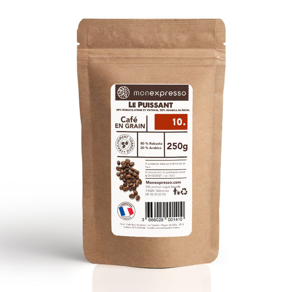 Café En Grains - Assemblage - Mélange Le Puissant