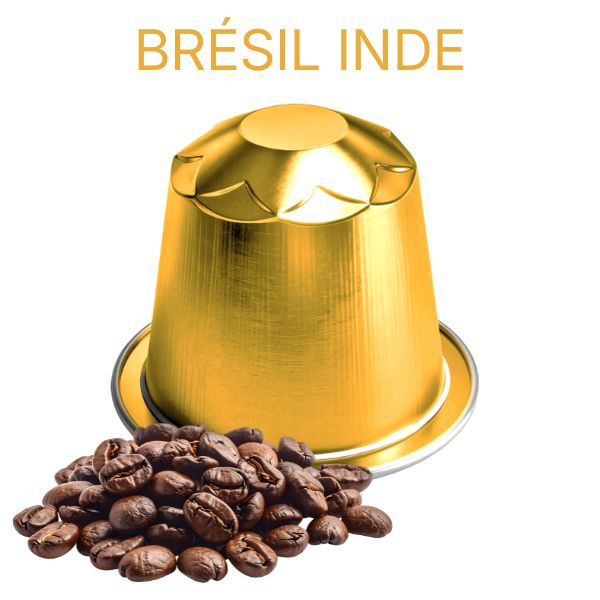 Capsules pour Nespresso - Brésil Inde