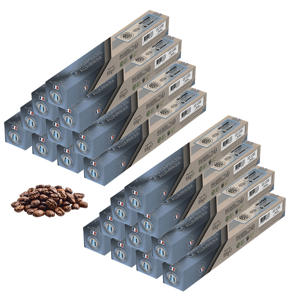 Capsules pour Nespresso - Décaféiné