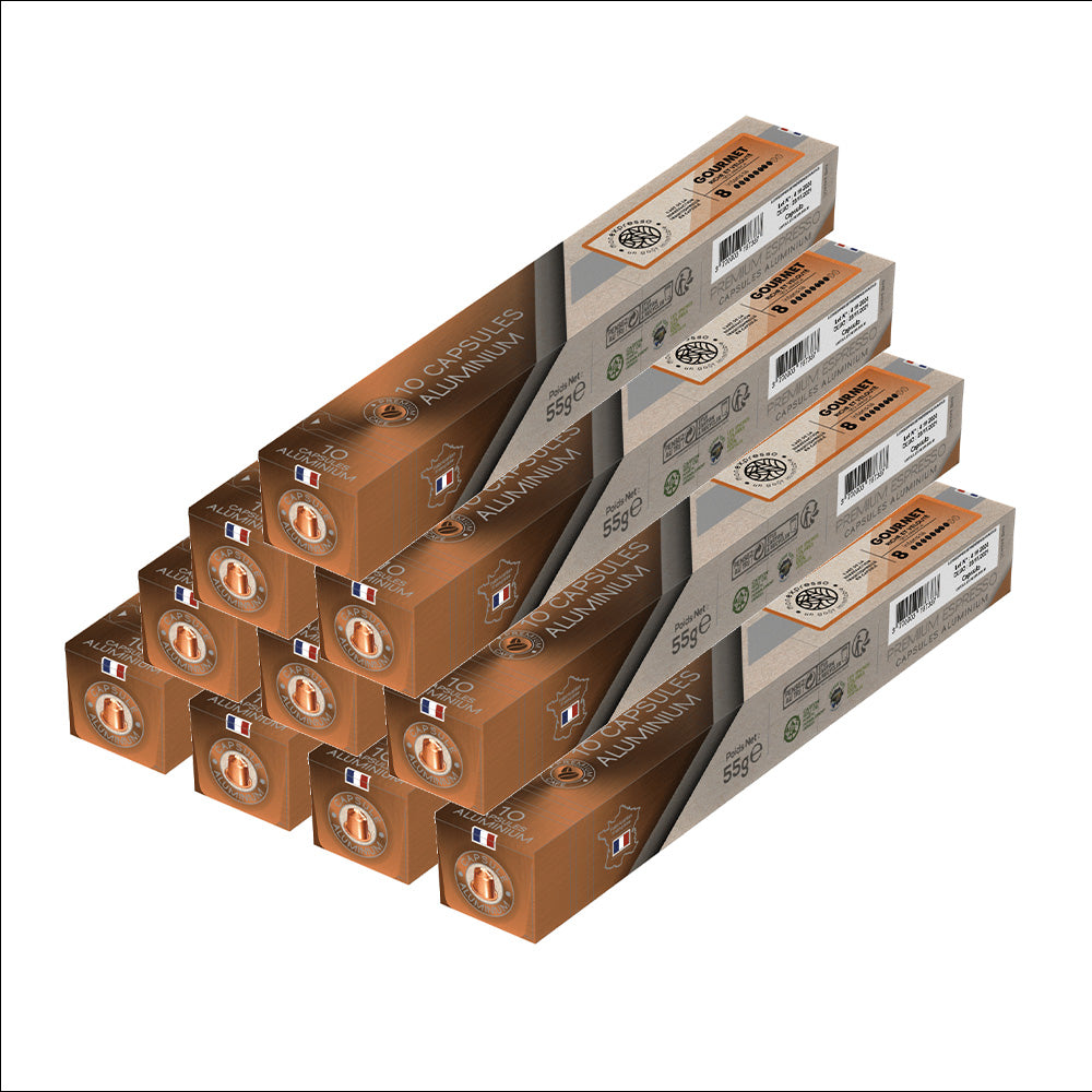 Capsules pour Nespresso - Gourmet