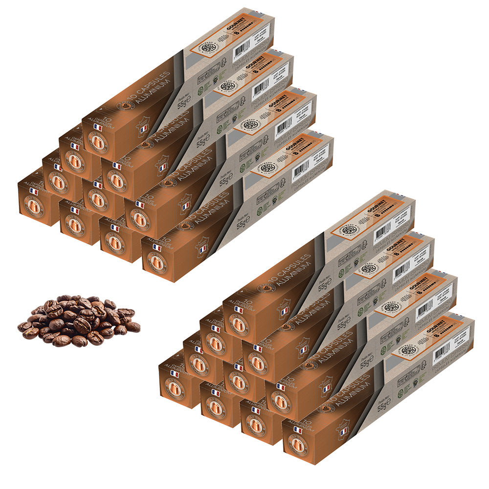 Capsules pour Nespresso - Gourmet