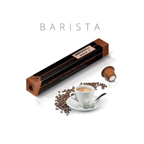 Barista - 10 capsules pour Nespresso