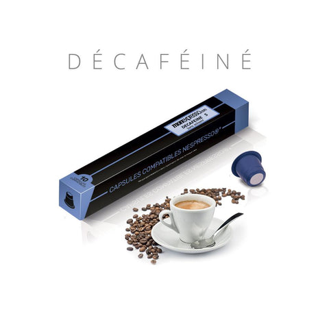 Décaféiné - 10 capsules pour Nespresso
