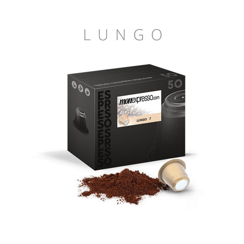 Lungo - 50 capsules pour nespresso
