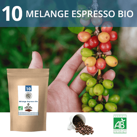 Café en grains Bio Mélange Expresso 1Kg