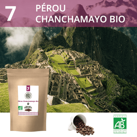 Café en grains Bio Pérou Chanchamayo 1Kg